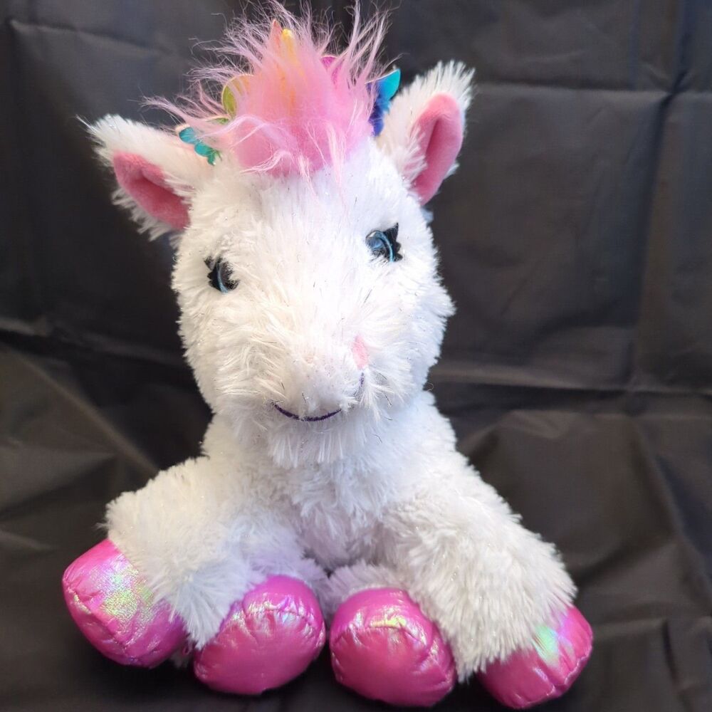 Barbie Mattel Dreamtopia Unicorn Plush Animal Talking Sounds Rainbow Tested